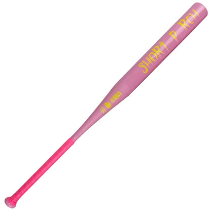 Pink Lemonade Summer Scared Spin-Tech barrel technology close up slowpitch bat