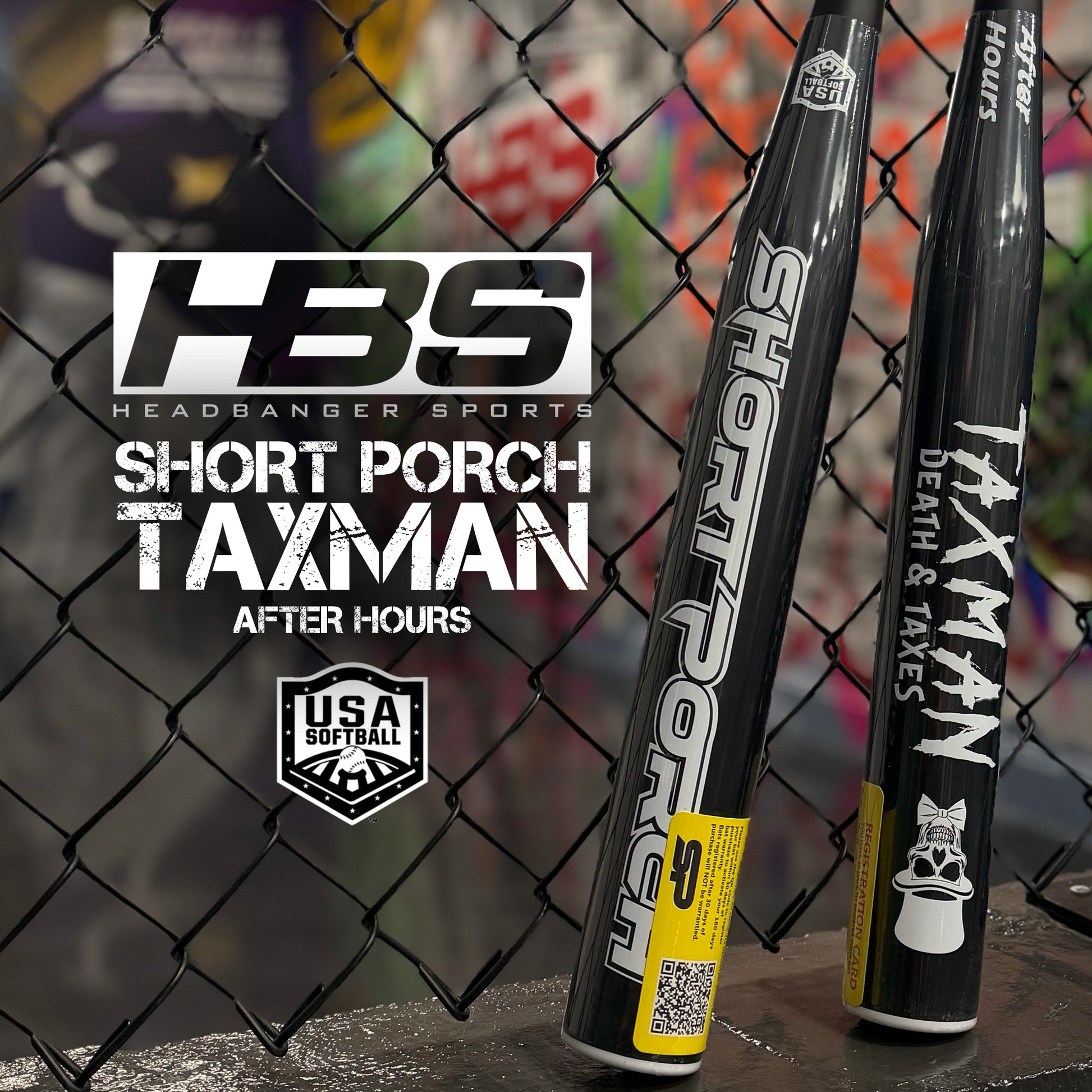 Tax Man After Hours USA slowpitch softball bat 12 inch one piece .5 end load Kevlar inner shell