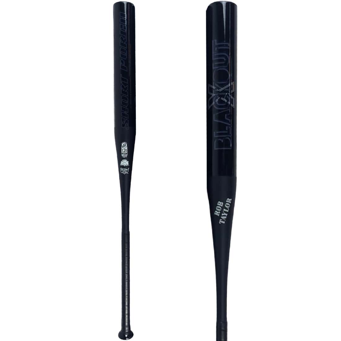 2026 Short Porch Rob Taylor Blackout X 12" 1PC End Loaded USSSA Slowpitch Softball Bat