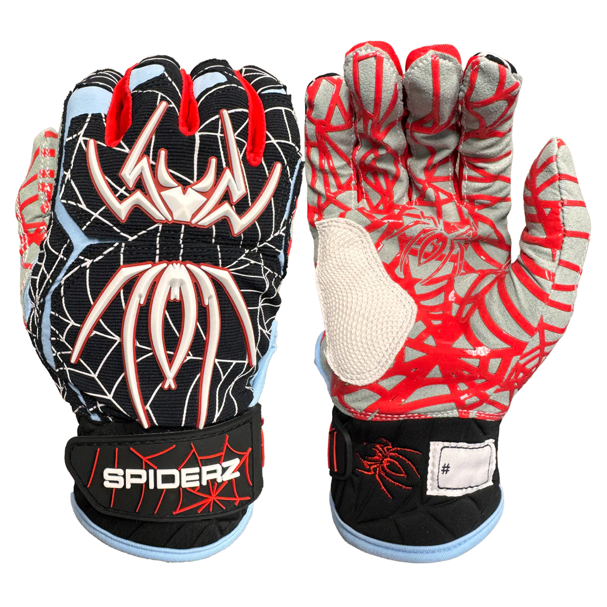 2026 Spiderz Hybrid Batting Gloves