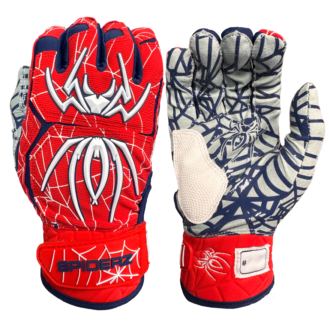 2026 Spiderz Hybrid Batting Gloves