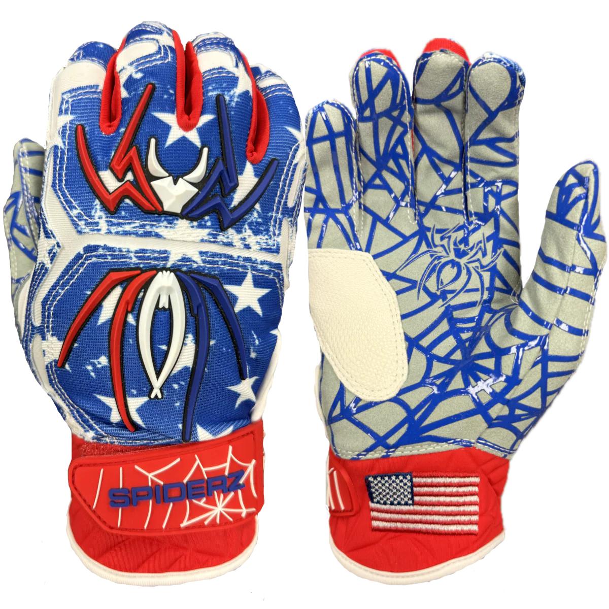 2026 Spiderz Hybrid Batting Gloves