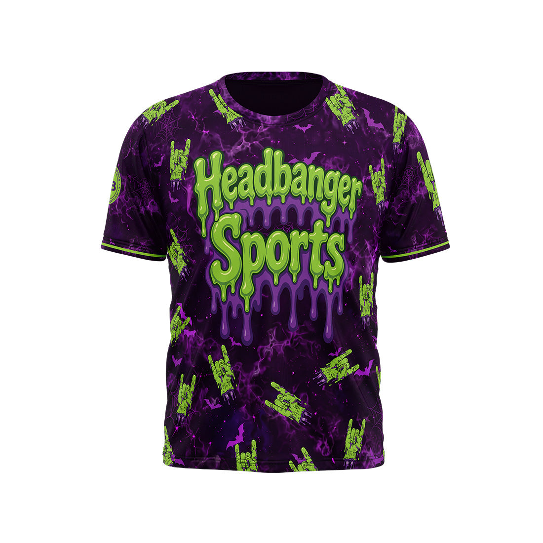 Headbanger Sports Exclusive "SPOOK OUT" Micro Mesh Short Sleeve Jersey Buy-in