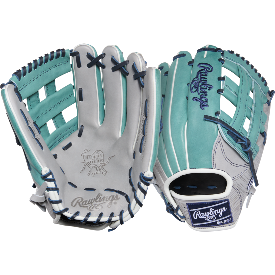 Rawlings Heart of the Hide Color Sync 10 12.75" Outfield Baseball Glove: PROR3039-6GSP