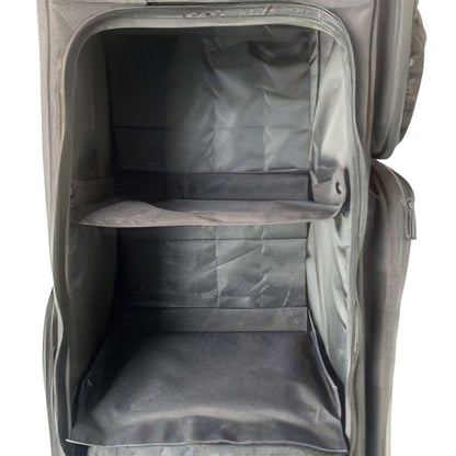 Suncoast BG-030 main compartment removable shelving Velcro button snaps