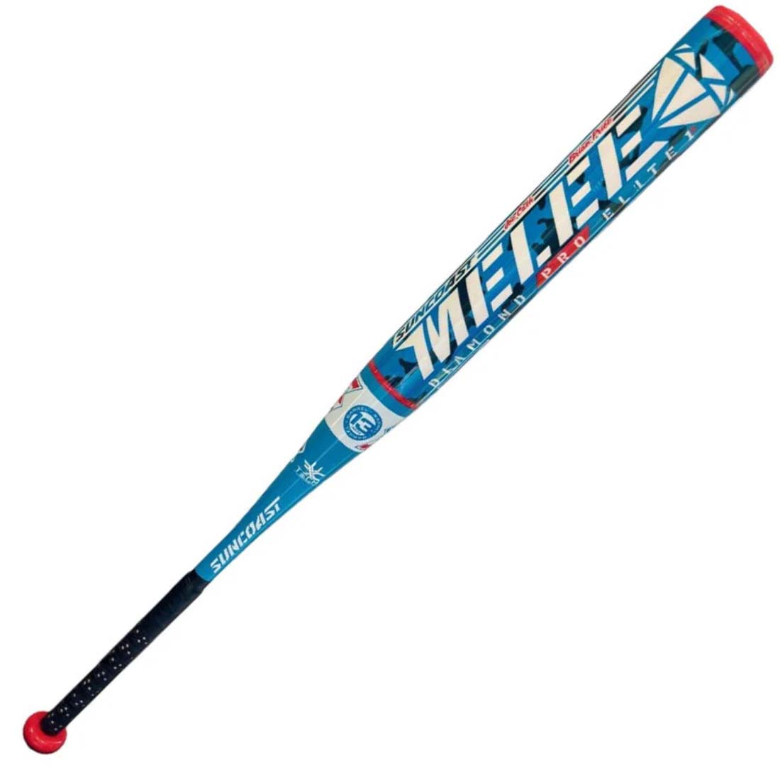 Suncoast Melee Diamond Pro Elite 13" 1PC Balanced SSUSA Senior Softball Bat: Military Series 