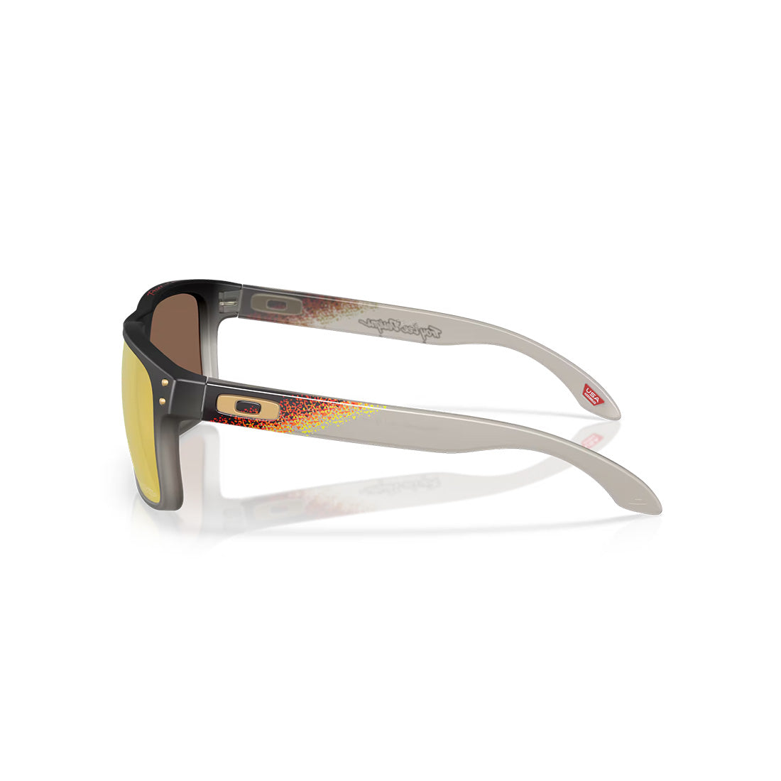 OAKLEY HOLBROOK Sunglasses Troy Lee Designs Black Fade: Prizm 24K Polarized