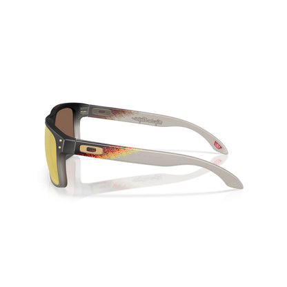 OAKLEY HOLBROOK Sunglasses Troy Lee Designs Black Fade: Prizm 24K Polarized