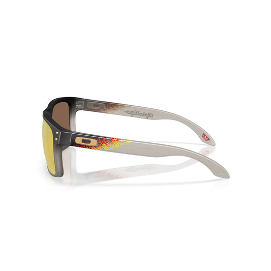 OAKLEY HOLBROOK Sunglasses Troy Lee Designs Black Fade: Prizm 24K Polarized