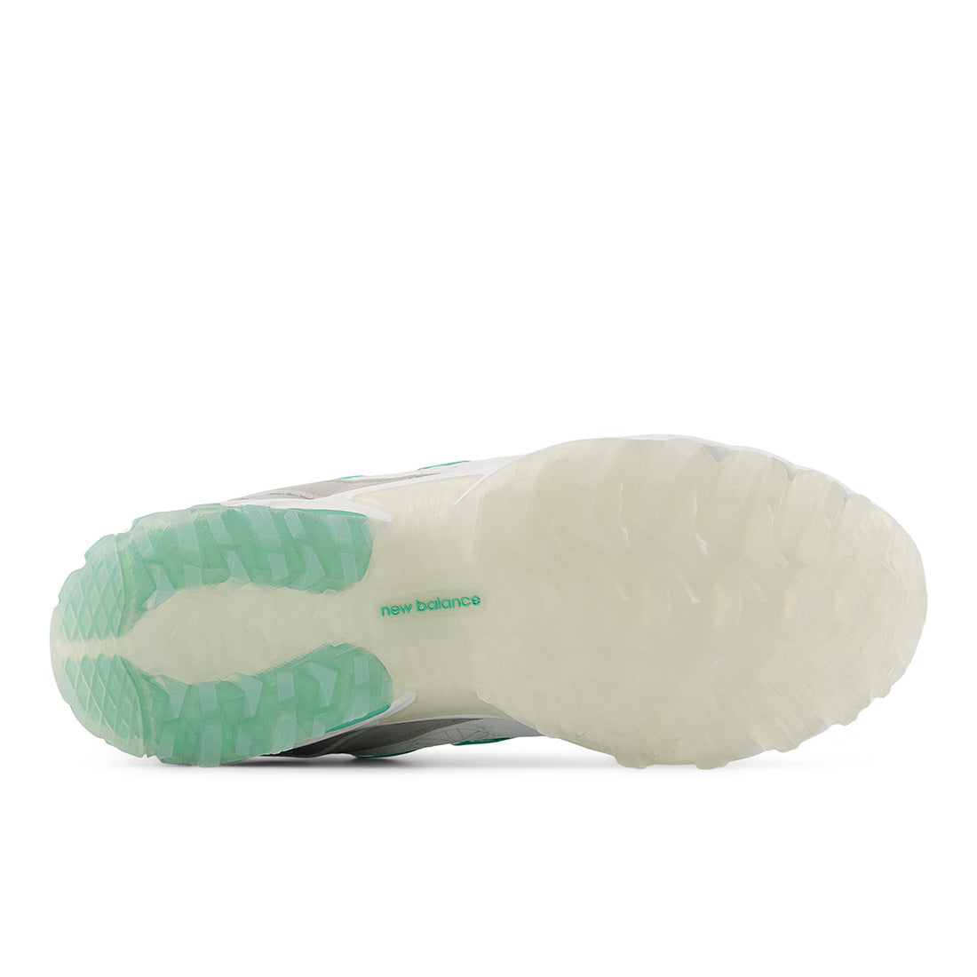 New Balance baseball shoe with aggressive artificial-turf outsole

