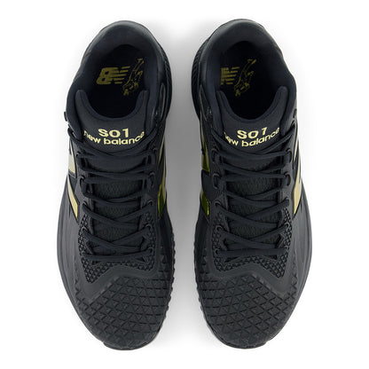 Shohei Ohtani New Balance turf trainer with raised triangular pattern
