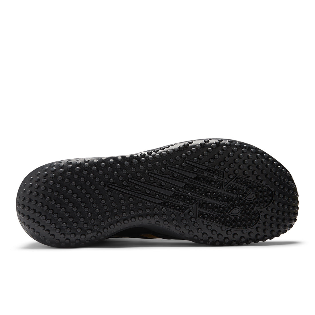 Shohei Ohtani New Balance turf trainer with raised triangular pattern
