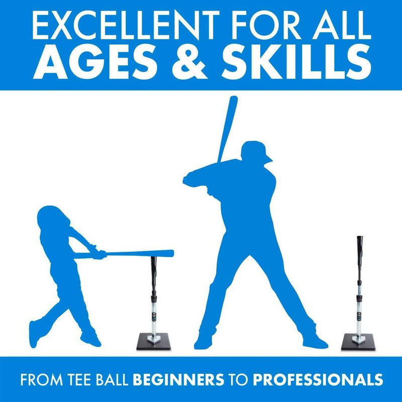 Tanner TEE The Original Youth | T-shirt de batteur de baseball/softball haut de gamme avec base originale, dessus flexible breveté roulé à la main et tige de tee courte pour les jeunes Tanner TEE The Original Youth | T-shirt de batteur de baseball/softball haut de gamme avec base originale, dessus flexible breveté roulé à la main et tige de tee courte pour les jeunes