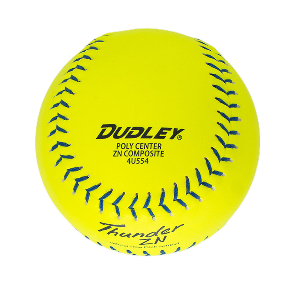 Dudley Thunder ZN Vietnam 12" Exhibition Slowpitch Softball: 4U554VT