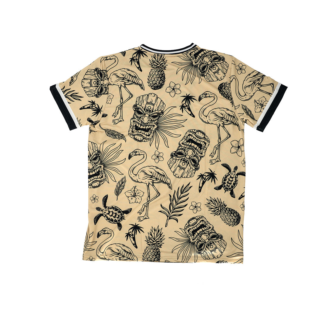 Headbanger Sports "Tropical Tiki" Short Sleeve Micro Sleeve Jersey: Multiple Colors