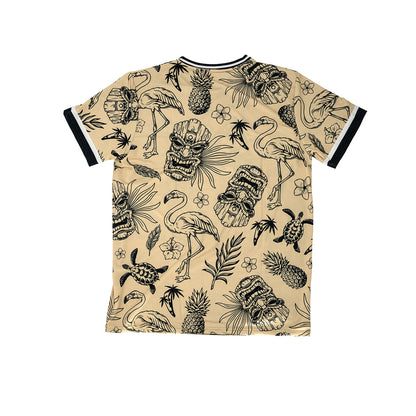 Headbanger Sports "Tropical Tiki" Short Sleeve Micro Sleeve Jersey: Multiple Colors