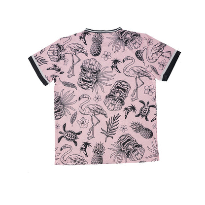 Headbanger Sports "Tropical Tiki" Short Sleeve Micro Sleeve Jersey: Multiple Colors