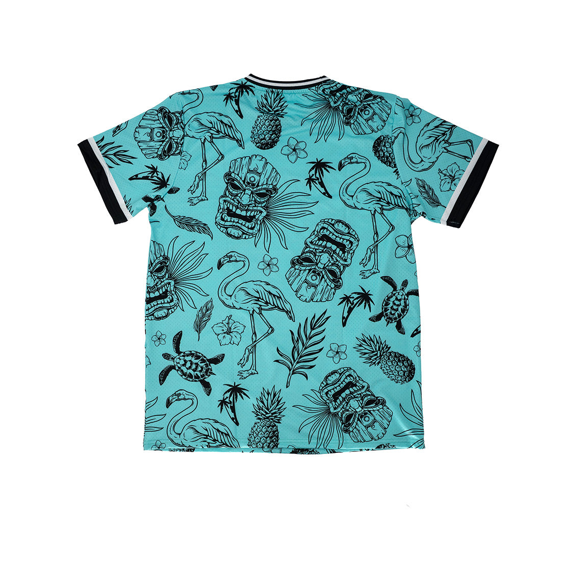 Headbanger Sports "Tropical Tiki" Short Sleeve Micro Sleeve Jersey: Multiple Colors