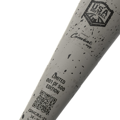 Combat MFG Spec-CR1 Cookie Jar Series Bradley Jones Signature 2PC 12.75" Loaded USA Slowpitch Softball Bat: CSA6CJBJL