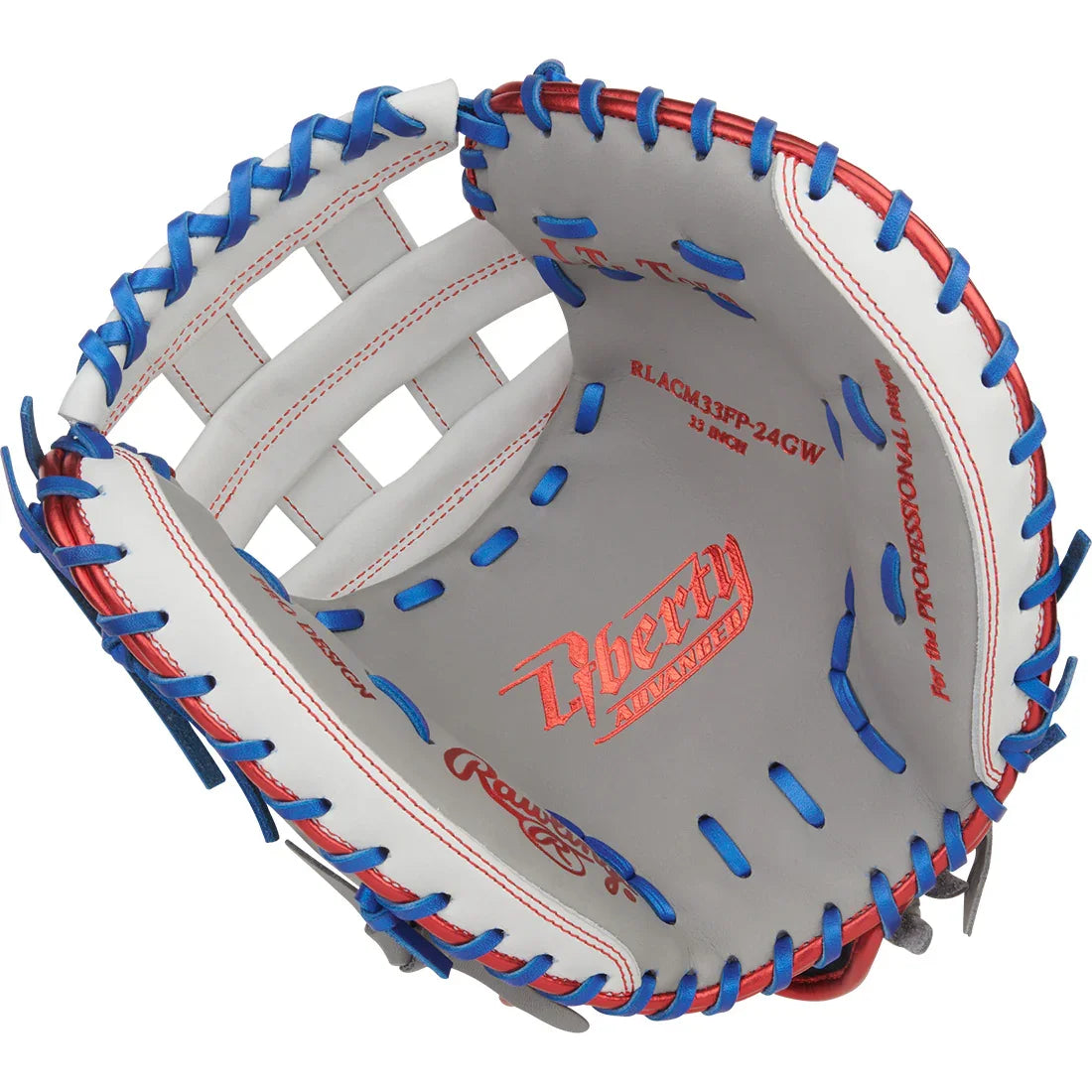 Rawlings Liberty Advanced 33" Fastpitch Softball Catchers Mitt: RLACM33FP-24GW