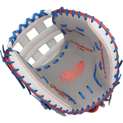 Rawlings Liberty Advanced 33" Fastpitch Softball Catchers Mitt: RLACM33FP-24GW