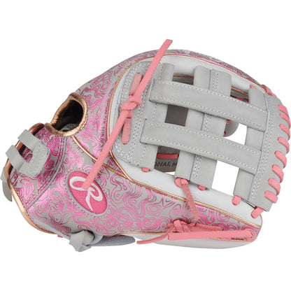 Rawlings Heart of the Hide 11.75" Foil Print Fastpitch Softball Glove: PRO715SB-6GP