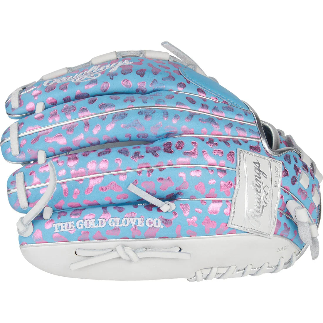 Rawlings Heart of the Hide 12.5" Foil Print Fastpitch Softball Glove: PRO125SB-3CBW