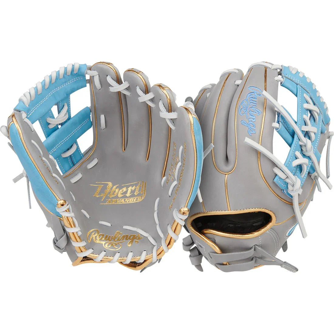 Rawlings Liberty Advanced 11.75" Fastpitch Softball Glove: RLA715-32GCB