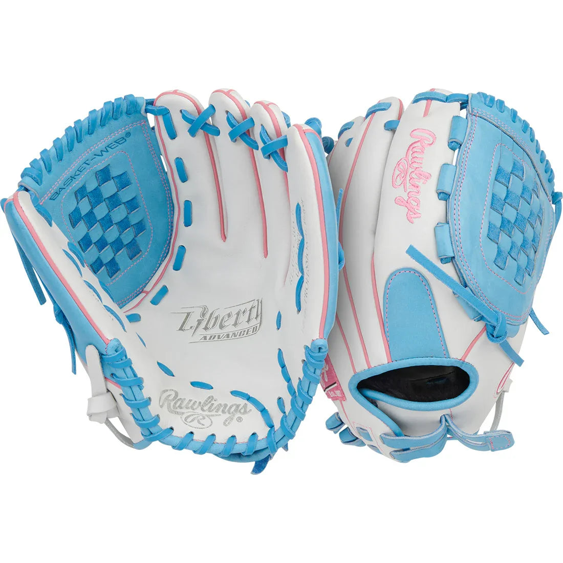 Rawlings Liberty Advanced 12.5" Fastpitch Softball Glove: RLA125-3WCB