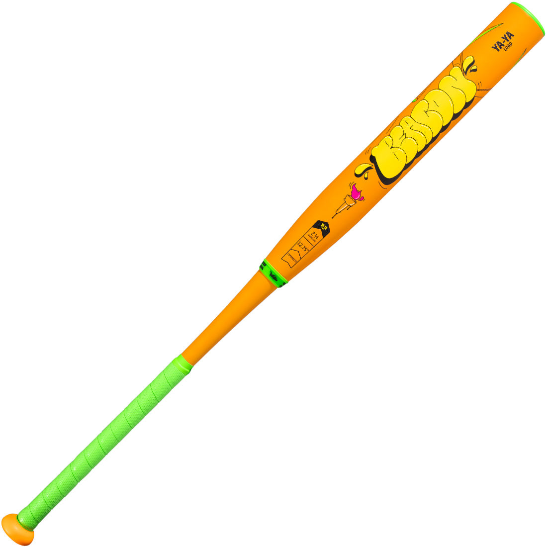 Victus Beacon Neon Orange USSSA bat with a 12.75” composite barrel
