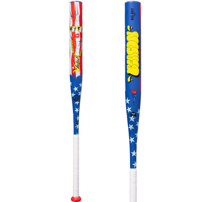2026 Victus Beacon Stars & Stripes 12.5" Endload 1PC USA Slowpitch Softball Bat: VSPBSS1BA