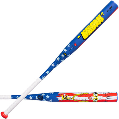 2026 Victus Beacon Stars & Stripes 12.5" Endload 1PC USA Slowpitch Softball Bat: VSPBSS1BA
