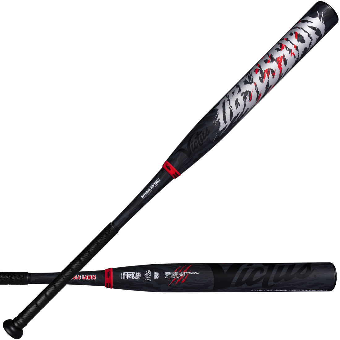 Victus Obsession Steele Lewis 12.75" Two Piece Endload USSSA Slowpitch Softball Bat: VSPR2YUSTL