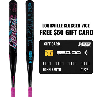 Louisville Slugger Vice & Free $50 Gift Card