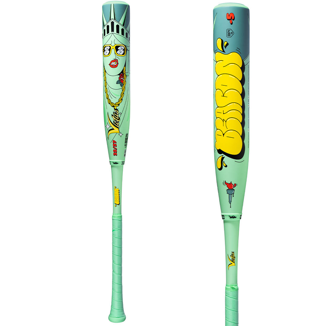 Victus Nova Lit Beacon USSSA Baseball Bat -5 Baseball Bat, Both Front and Back Sides