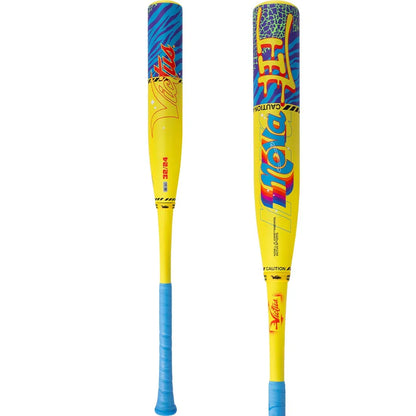 -8 Victus NOVA Lit USSSA baseball bat with XL barrel, two-piece composite, 2SIX connection and Carbon Eclipse composite construction