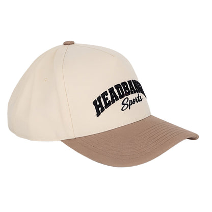headbanger sports structured curved visor snapback