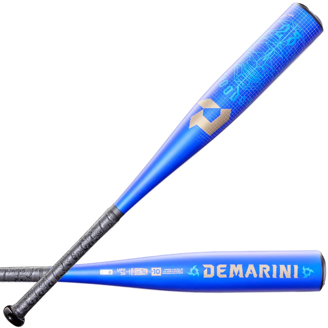 2026 DeMarini (-10) VooDoo One USSSA Junior Big Barrel Baseball Bat: WBD2600010