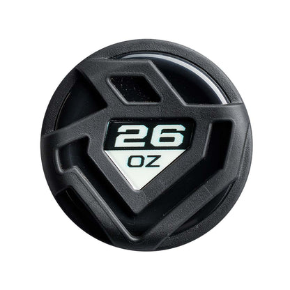 DeMarini Twisted Mistress 2027 Knob Bottom View - 26 oz