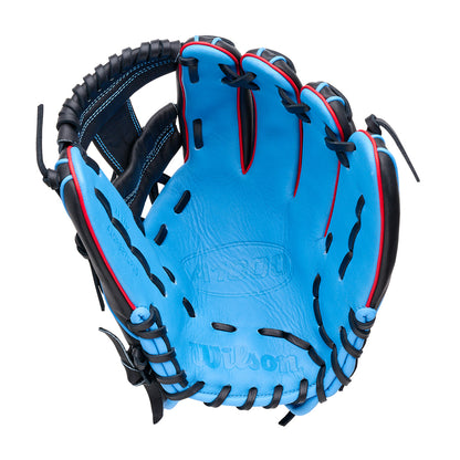 Wilson A1000 DP15 11.5” infield glove with Open H-Web