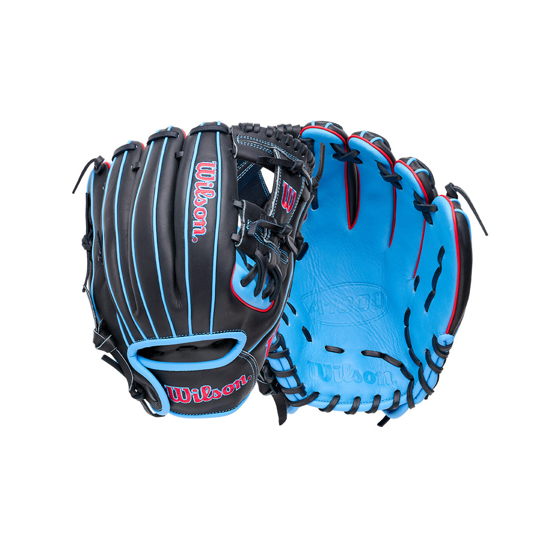 Wilson A1000 DP15 glove with Full Grain Leather