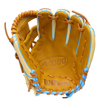 Wilson A1000 1786 11.5” infield glove with Open H-Web