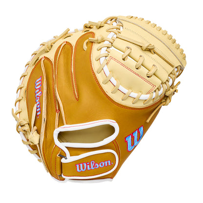 2027 Wilson A1000 PF33 33” Baseball Catcher’s Mitt
