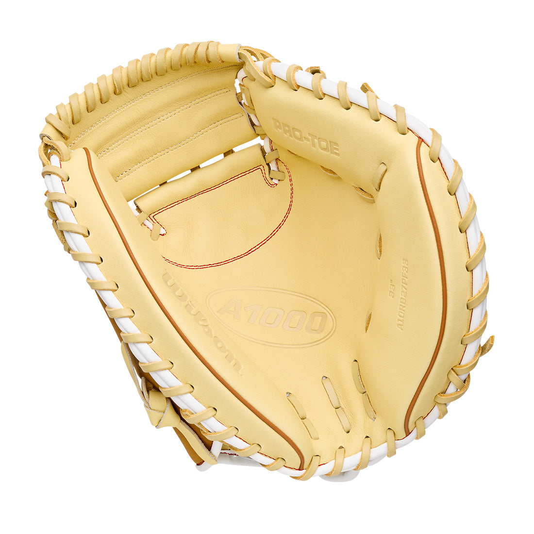 Wilson A1000 PF33 33” catcher’s mitt with Half Moon Web