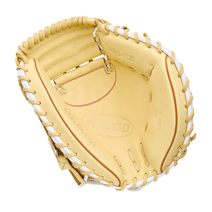 Wilson A1000 PF33 33” catcher’s mitt with Half Moon Web