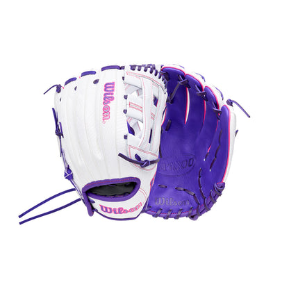 Wilson A1000 FP1712SS glove with adjustable Drawstring Closure