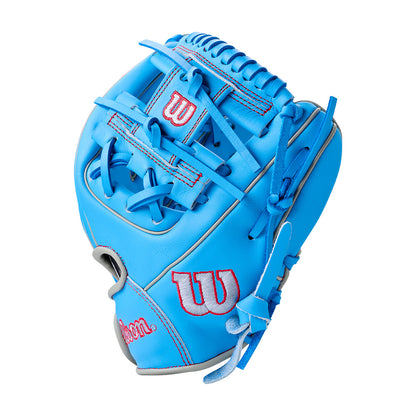 Wilson A900 11.25” infield glove with Open H-Web
