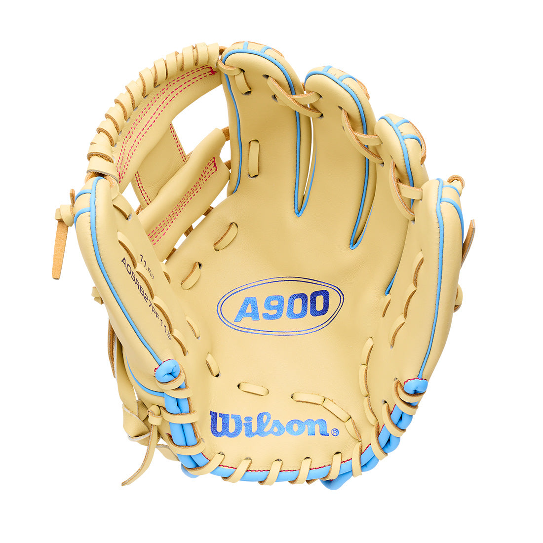 Wilson A900 11.5” infield glove with Open H-Web
