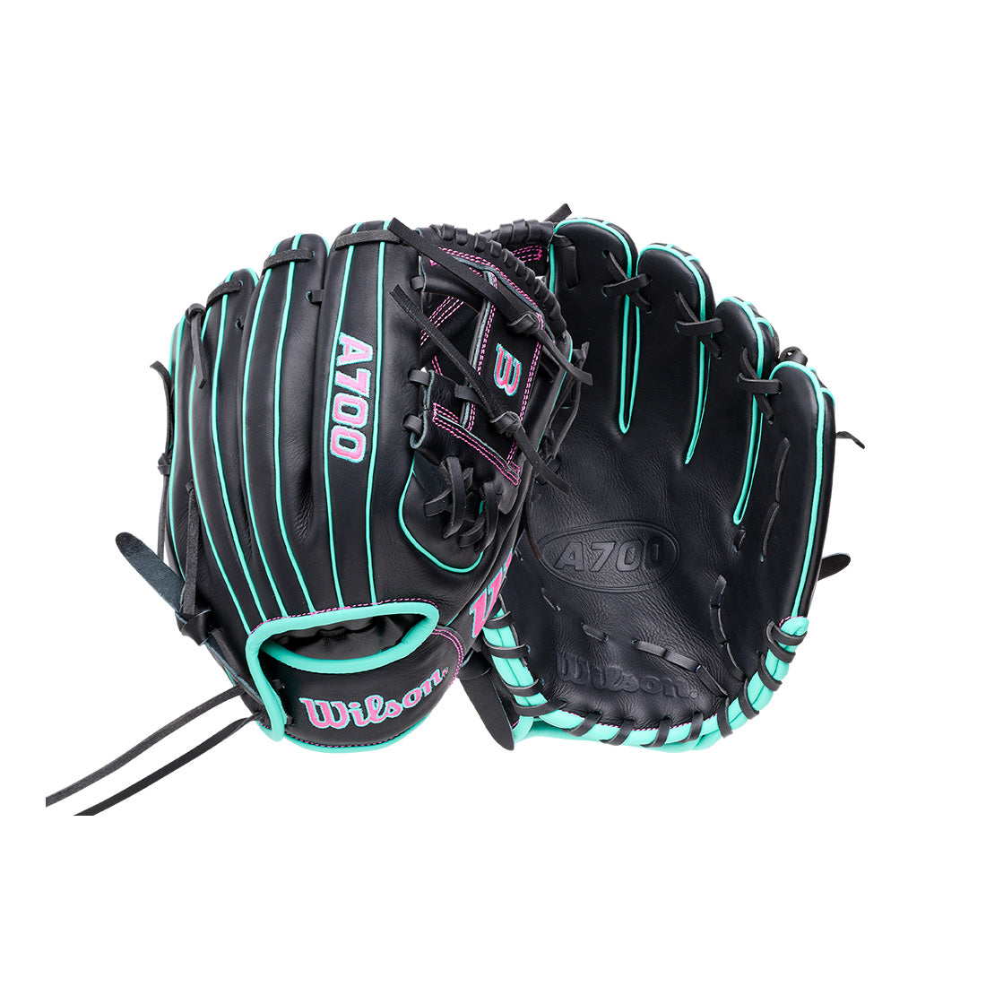 Wilson A700 11.25” glove with Full Grain Leather
