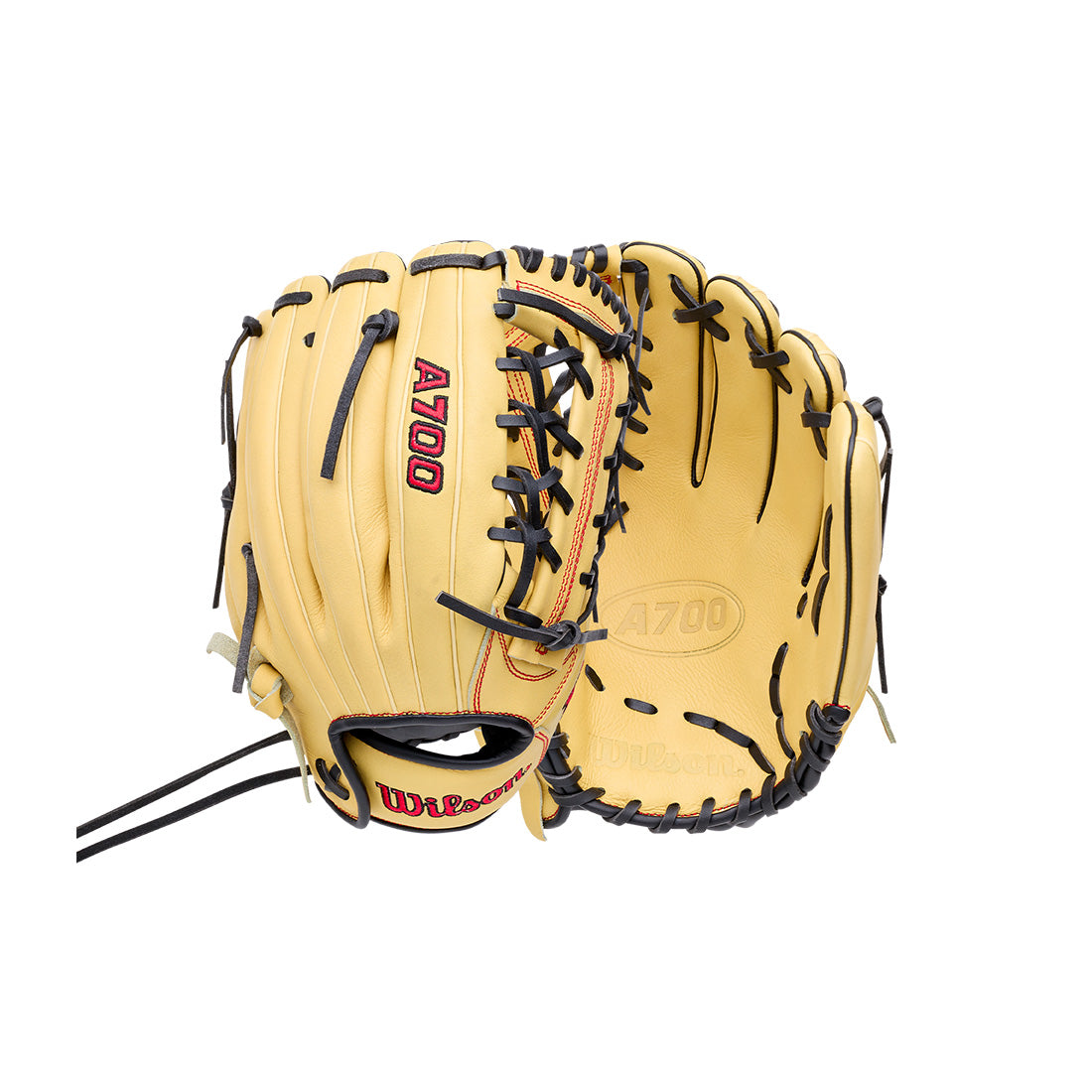 Wilson A700 12” glove with Rolled Dual Welting
